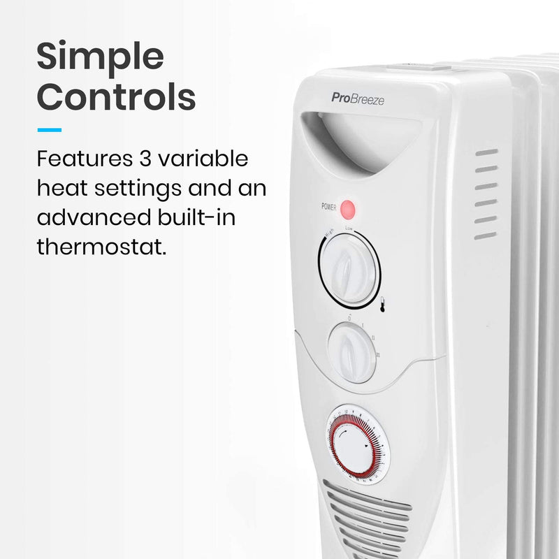 3 Heat Settings Featuring 3 variable heat output settings, this high-efficiency heater provides total flexibility for reaching and maintaining the perfect temperature during winter and cold spells.