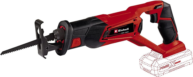 Einhell TE-AP 18 Li Power X-Change 18V Cordless Reciprocating Saw | Electric Saw To Cut Wood, Plastic and Metal | Solo Reciprocating Power Saw