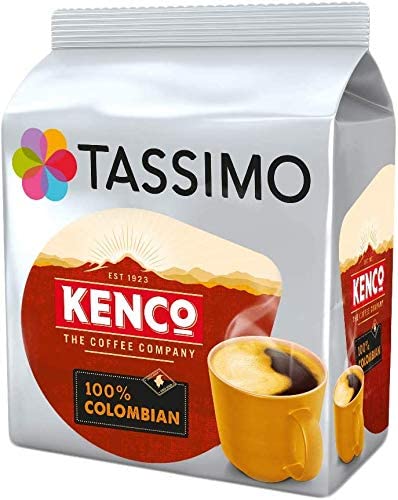 Tassimo Kenco Colombian Coffee Pods - 10 Packs (160 Drinks)