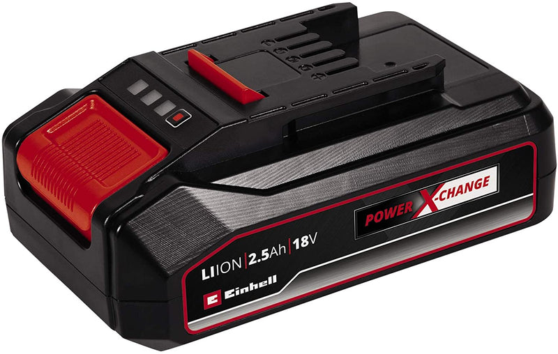 Einhell Power X-Change 18V, 2.5Ah Lithium-Ion Battery Starter Kit | Battery and Charger Set | Compatible With All PXC Power Tools Garden and Machines