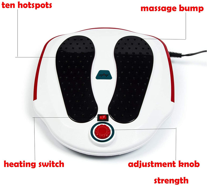 Electronic Foot Massager Machine, Medical Whole Body Circulation Booster, Foot Circulation Devices, Relieve Pain Relax Muscles