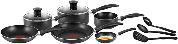 Tefal A762S944 Easycare 9-Piece Cookware Set , Black