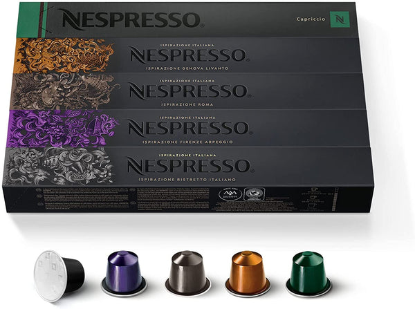 Nespresso Original Coffee Capsules (Mixed) 50 Set