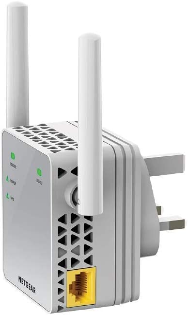 NETGEAR WiFi Booster Range Extender | WiFi Extender Booster | WiFi Repeater Internet Booster | Covers up to 1000 sq ft and 15 devices | AC750 (EX3700)