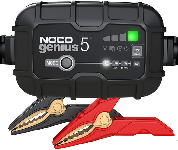 NOCO GENIUS5UK, 5A Fully-Automatic Smart Charger