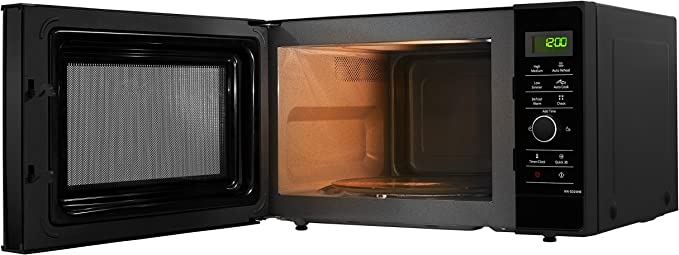 Panasonic NN-SD25HBBPQ Inverter Microwave Oven with Turntable & Dial, 1000 W, 23 Litres, One Touch Programmes, Auto Defrost, Child Lock, Black