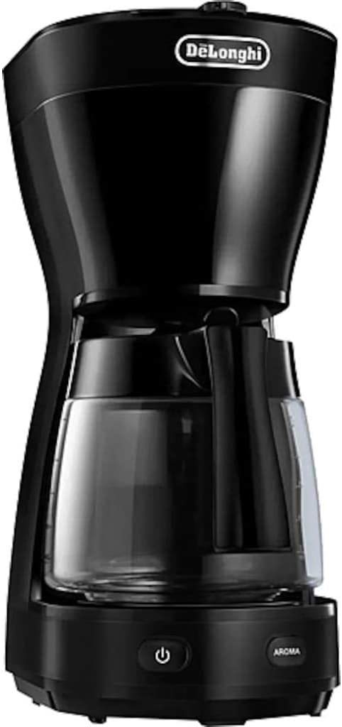 Uses coarse ground coffee and slowly filters up to 10 cups (1.25L) of coffee for a smooth taste