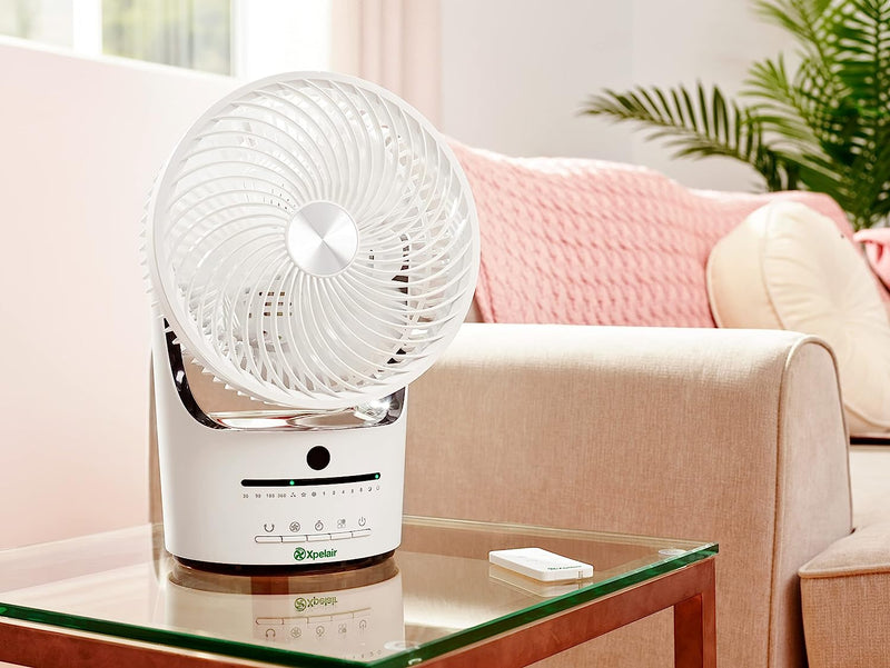 Xpelair XPA360CF 360 degree air circulator cooling fan, White [Energy Class A]