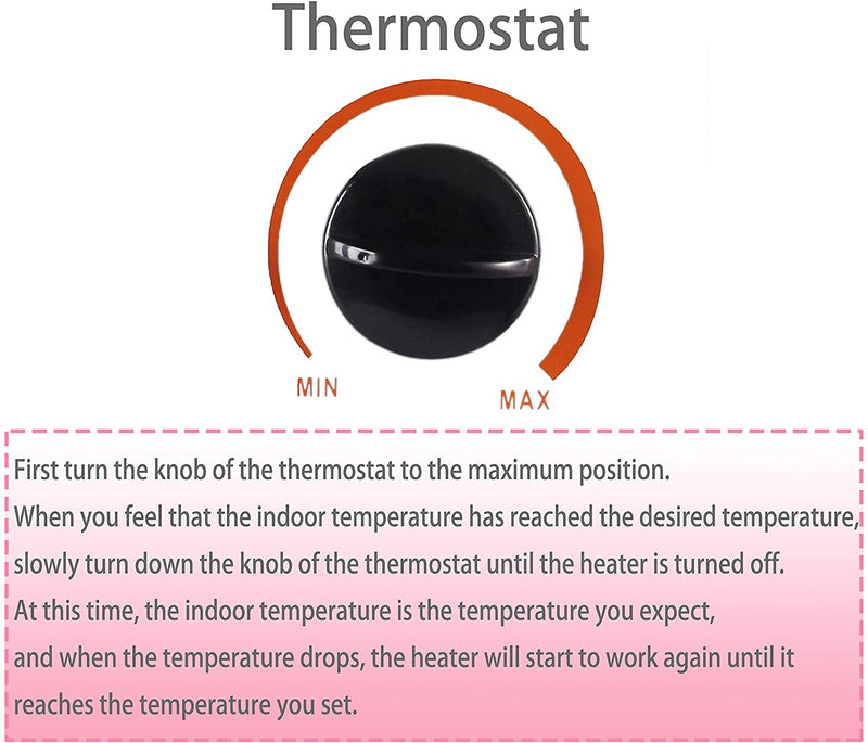 With Timer (24-hour timing ) / Overheating automatic protection in three levels: manual temperature control, automatic temperature control and fuse