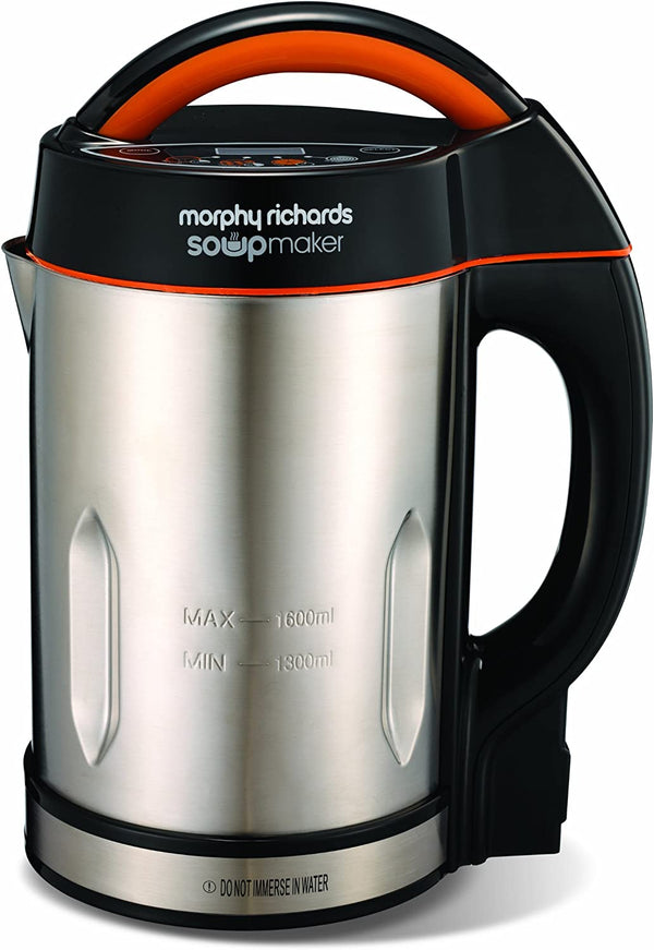 Morphy Richards 48822 Soup maker, Stainless Steel, 1000 W, 1.6 liters