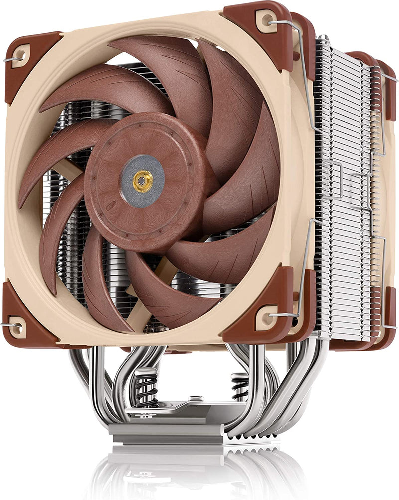 Noctua NH-U12A, Premium CPU Cooler with High-Performance Quiet NF-A12x25 PWM Fans (120mm, Brown)