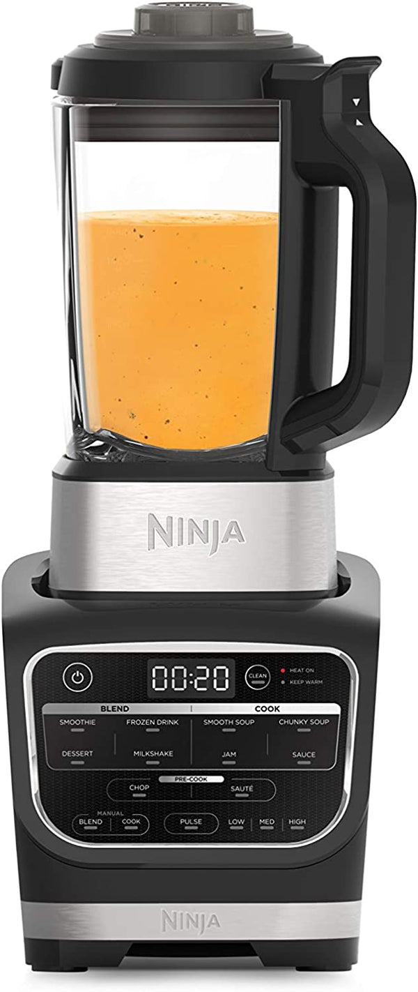 Ninja Blender and Soup Maker [HB150UK] 1000 W, 1.7 Litre Jug, Black