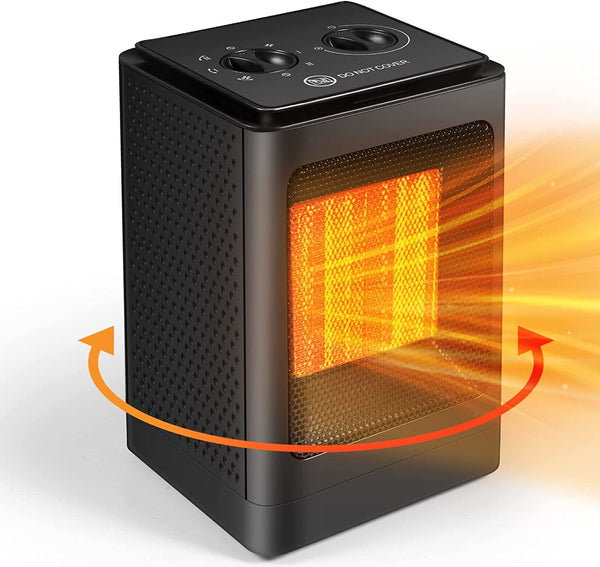 This heater is protected with overheat protection that switches off the appliance automatically in case of severe overheating.Eliminate the hidden danger of safety, let you rest assured to use.