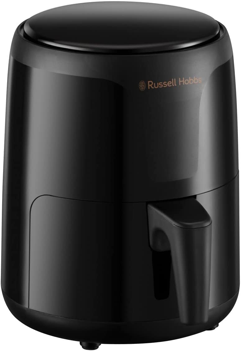 Russell Hobbs 26500 SatisFry Small Air Fryer, Energy Saving Airfryer that is 78% Faster than a Conventional Oven, 1.8 Litre Capacity, Black