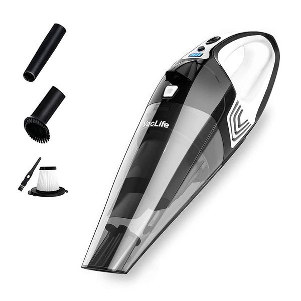VacLife Handheld Vacuum, Hand Vacuum Cordless With High Power, Model: H-106, Black & White (VL106)
