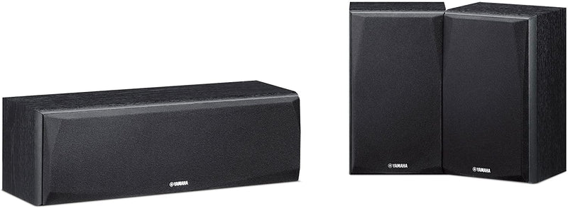 Yamaha NSP51 Centre Channel and Two Surround Speakers - Black
