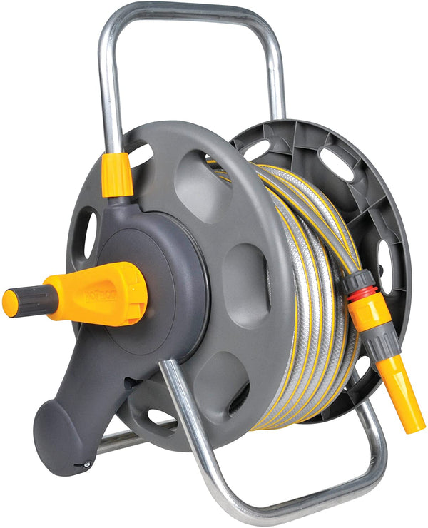 Hozelock 2471 0000 60m 2 in 1 Hose Reel with 25m Hose