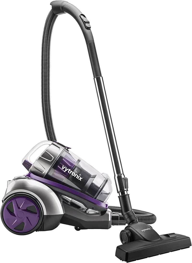 Take the hassle out of cleaning with this bagless pet cylinder vacuum cleaner. Equipped with an easy-to-use on/off foot pedal, a 2-in-1 crevice tool and dusting brush and a 3-litre dust container, the PET01 is ideal for picking up even the most invisible dust and dirt particles