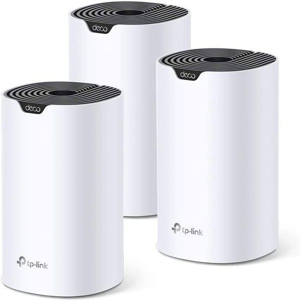 TP-Link Deco S4 AC1200 Whole-Home Mesh Wi-Fi System, Qualcomm CPU, 867Mbps at 5GHz+300Mbps at 2.4GHz, MU-MIMO, Beamforming, Pack of 3