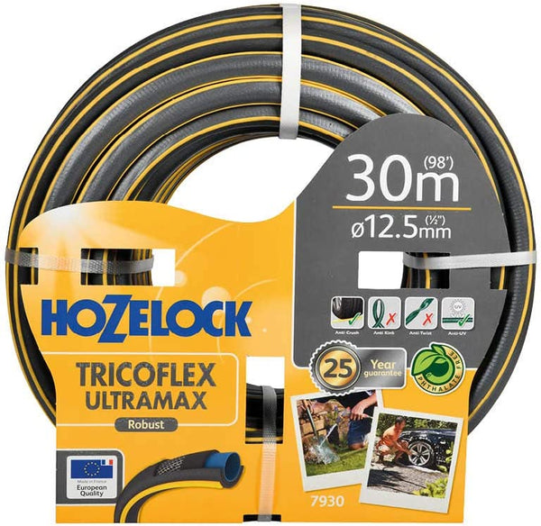 Hozelock 7930P0000 Trico Flex Ultra Max Anti-Crush 30 m Hose