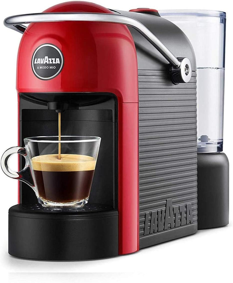 Lavazza A Modo Mio Jolie Espresso Coffee Machine, Black, Red, White