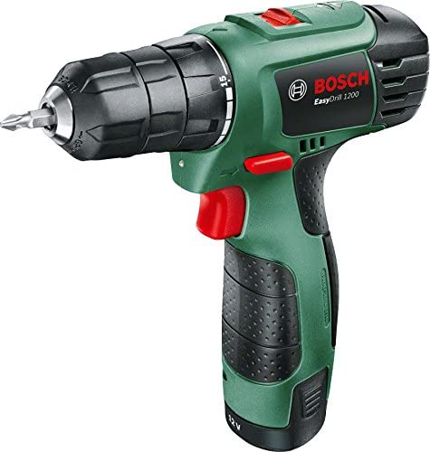 Bosch Home and Garden Cordless Drill/Driver EasyDrill 1200 (1 battery, 12 Volt System, in carrying case)