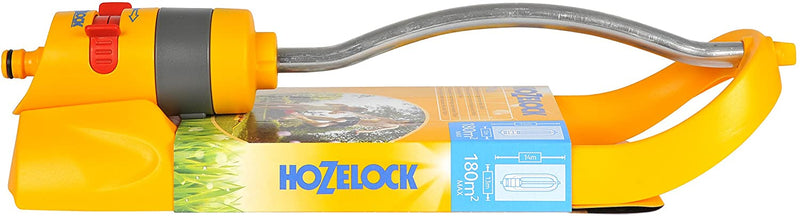 Hozelock 2972P0000 Rectangular Sprinkler 180m², Yellow