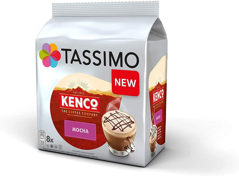 Tassimo Kenco Mocha Coffee Pods - 10 Packs (80 Drinks)