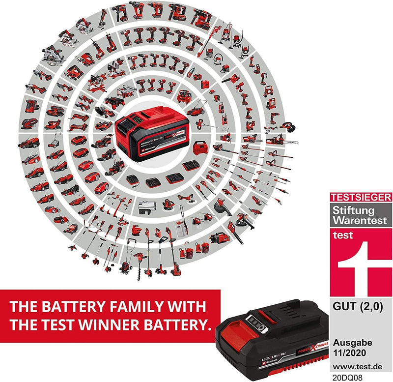 Einhell Power X-Change 18V, 2.5Ah Lithium-Ion Battery | Universally Compatible With All PXC Power Tools And Garden Machines