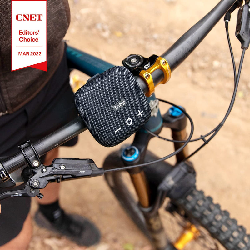 Tribit StormBox Micro 2 Bluetooth Portable Outdoor Speaker, Wireless Waterproof Biking Speakers with Powerful Loud Sound IP67 Built-in XBass