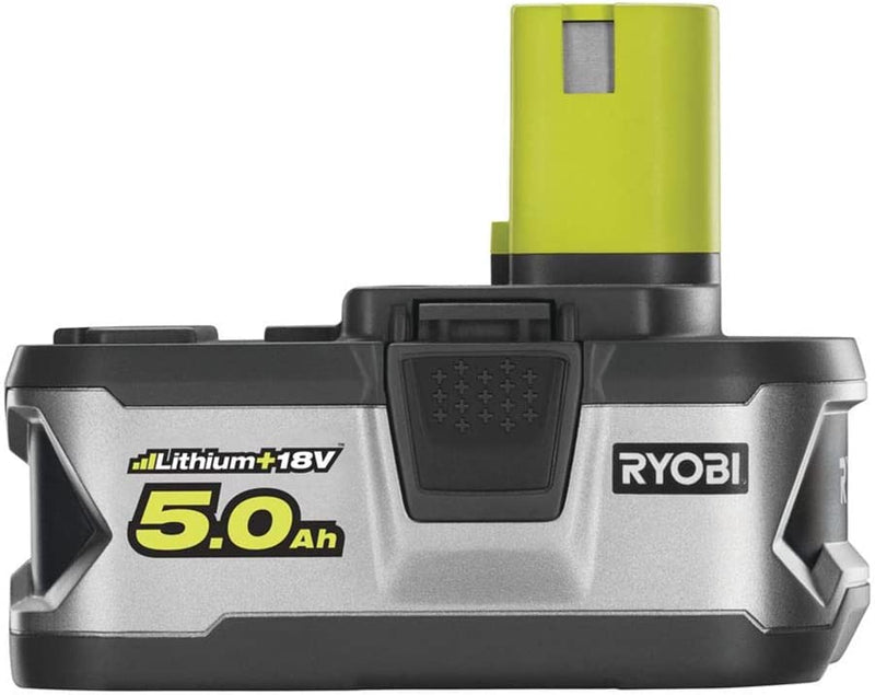 Ryobi RB18L50 ONE+ Lithium+ 5.0Ah Battery, 18 V