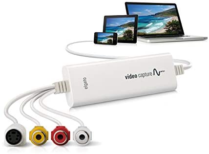 Elgato Video Capture - Digitise Video for Mac, PC or iPad (USB 2.0), White