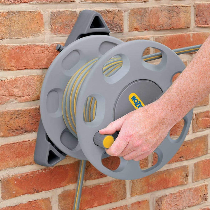 Hozelock 30m Wall Mounted Reel with 15m hose