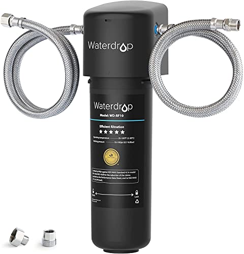 Waterdrop 10UA Under Sink Water Filter System Direct Connect to Kitchen Faucet, 30,000 Liters High Chlorine Reduction Capacity, NSF/ANSI 42 Certified