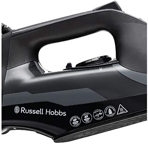 Russell Hobbs 27000 Steam Iron, 3100 W, 350 milliliters, Black