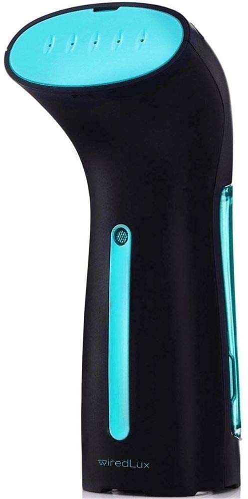 WiredLux Clothes Steamer Handheld - Flat & Vertical Hand Held Garment Steamer, 25s Heat-up & Powerful Steam