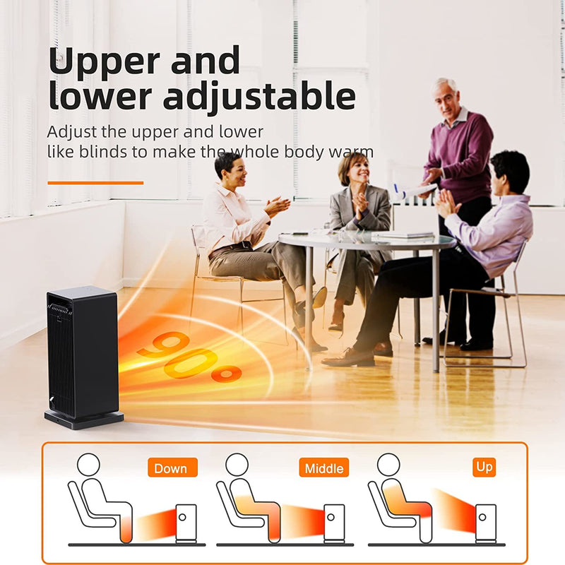 Compared with other heaters, the heating range is wider and more uniform Just turn on the heater, you can enjoy the warmth of the bedroom. , Living Room, Office, Dormitory, ETC.