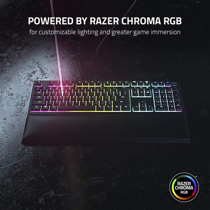 Razer Ornata V2 Gaming Keyboard with Mecha-Membrane Keys UK-Layout | Black