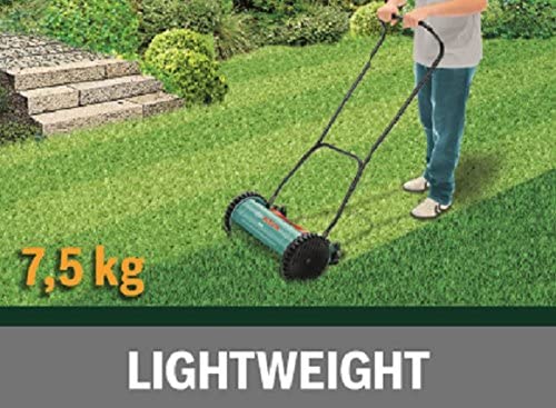 Bosch AHM 38 G Manual Garden Lawn Mower (Cutting Width 38 cm, in Carton Packaging)
