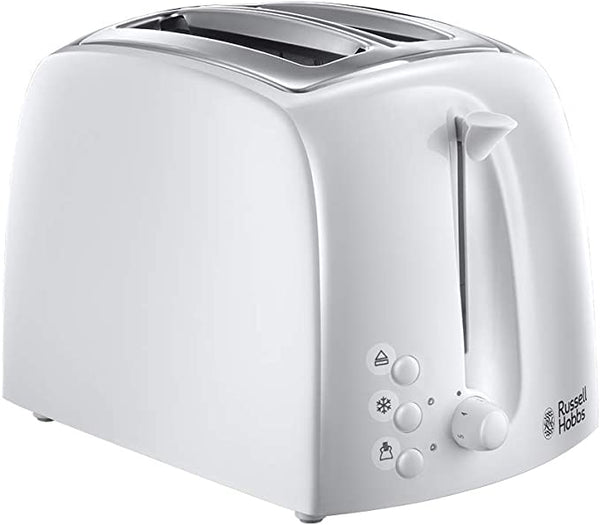 Russell Hobbs 21640 Textures 2-Slice Toaster, White [Energy Class A]