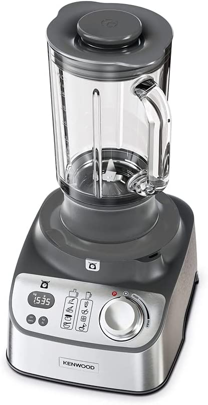 Kenwood MultiPro Express Weigh Food Processor, 8 Processing Tools, Variable Speed with Pulse Function, Integrated Digital Scales, 3L, FDM71.960SS