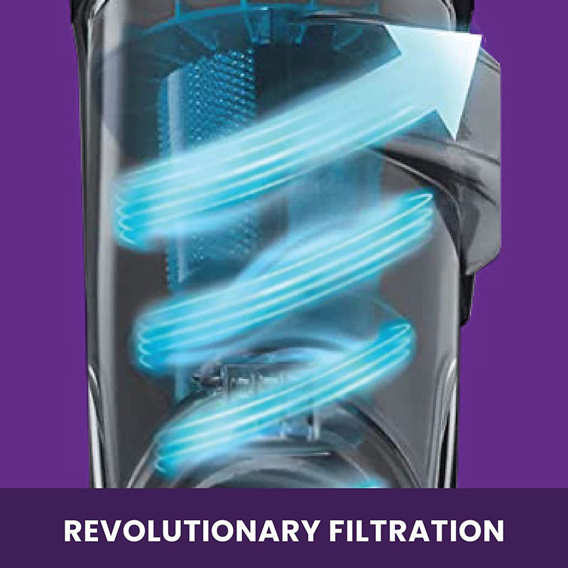 4 stage HEPA filtration The HEPA filter separates and traps the unwanted particles from the airflow, providing your home with a much cleaner atmosphere. It helps alleviate hayfever and other allergies.