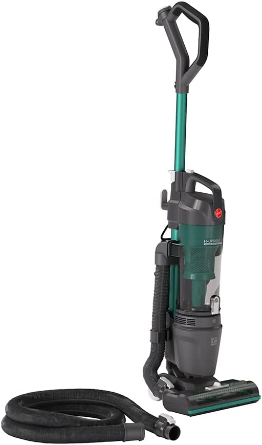 Hoover 300 Pets Plus Upright Vacuum Cleaner, Strong Suction, 80° Steering Angle, HEPA Filter, Extra Long Hose, Long Crevice Tool & Pets Turbo Brush