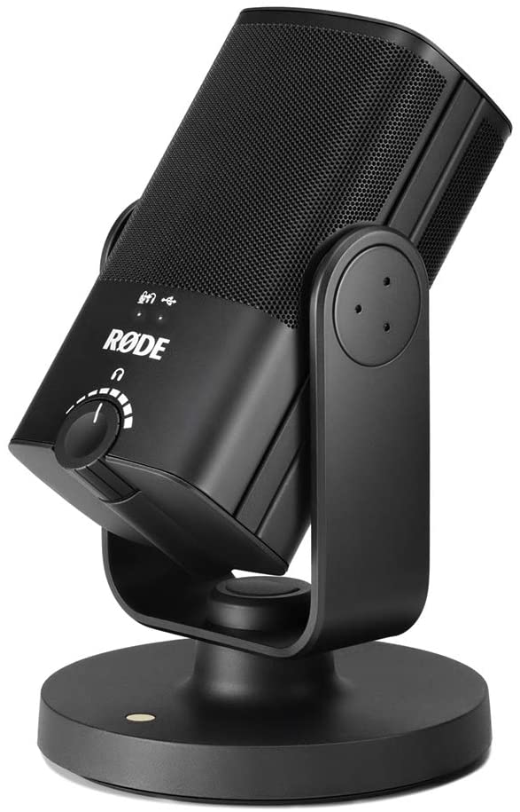 RØDE NT-USB Mini Versatile Studio-quality Condenser USB Microphone with Free Software for Podcasting, Streaming, Gaming, Music Production Recording