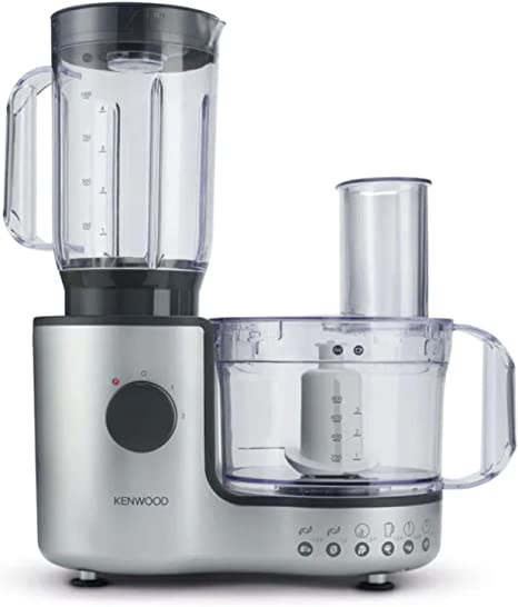 Kenwood FP195 Compact Food Processor - Silver And Grey [Energy Class A]
