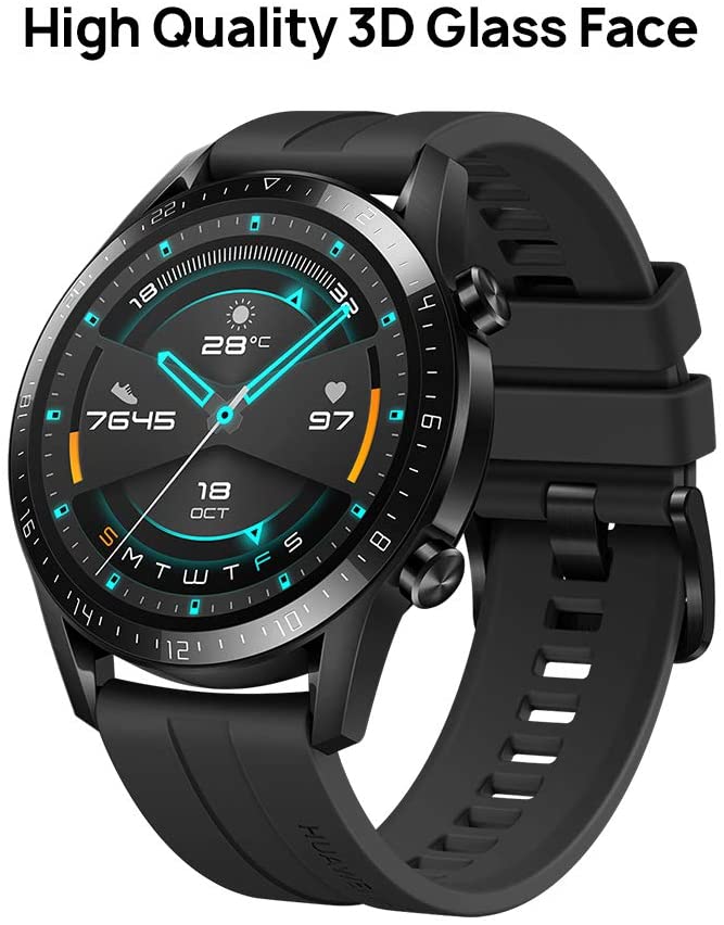 HUAWEI WATCH GT 2 adopting the 3D glass screen in a smartwatch is a new step in the industry