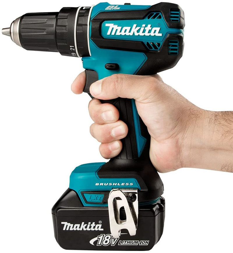Makita DHP485Z 18V Li-Ion LXT Brushless Combi Drill - Batteries and Charger Not Included