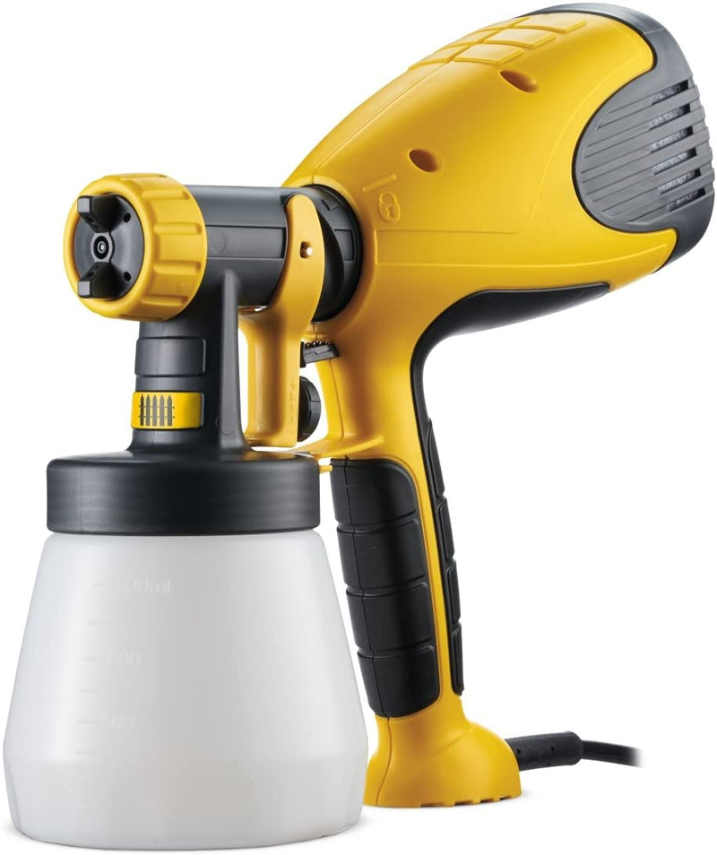 Wagner 2361508 W 100 Electric Paint Sprayer, 800 ml capacity, 280 W, Yellow/ Black, 26.0 cm*28.5 cm*14.0 cm