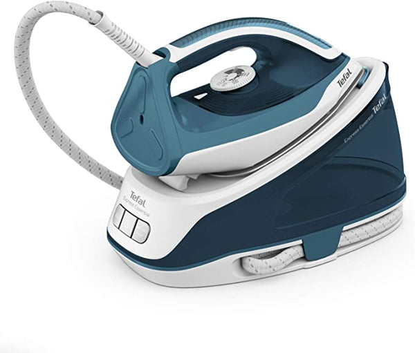 Tefal Steam Generator Iron, Express Essential, 2200 W, White and Green, SV6115