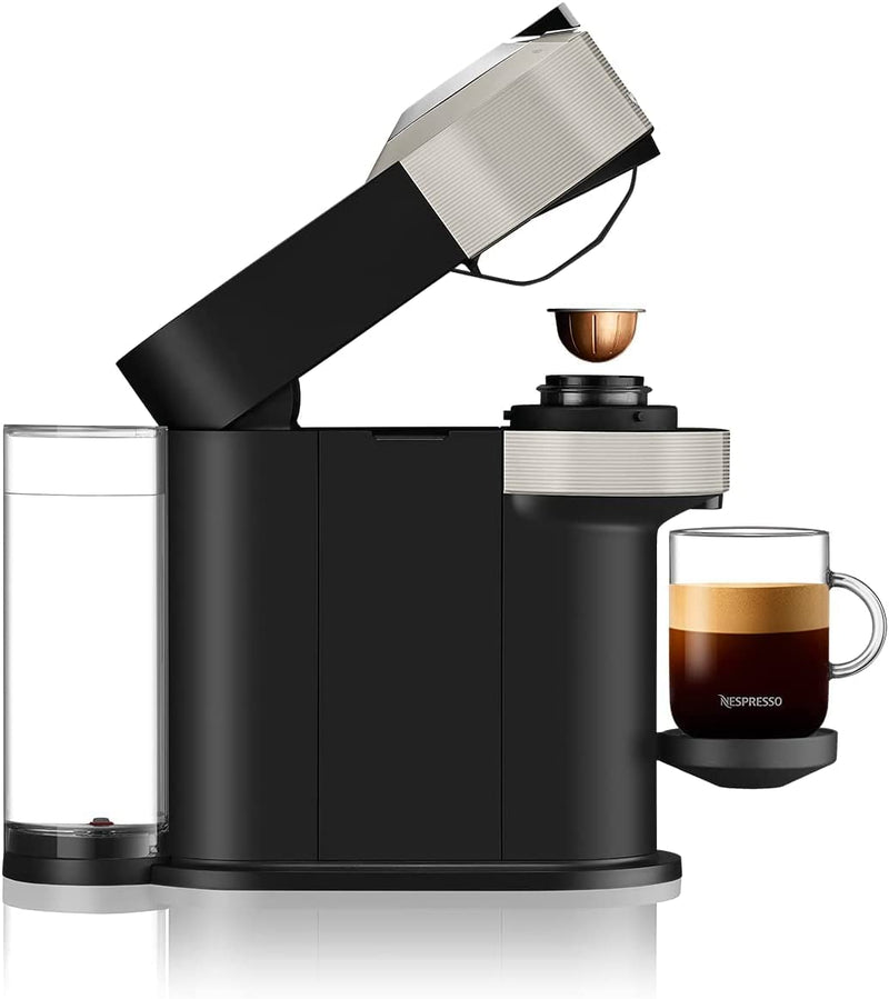 Nespresso Vertuo Next XN910B40 Coffee Machine by Krups, Grey